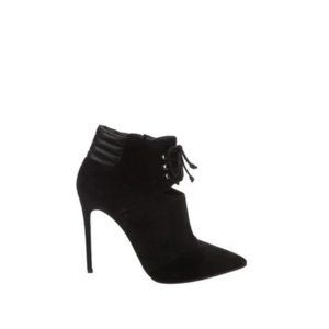 Casadei Suede Pointed-Toe Ankle Boots